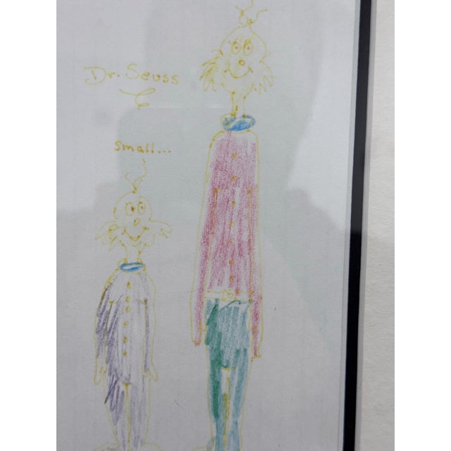 Theodor Seuss Geisel Original Artwork "Dr. Seuss Small... Tall!" For Sale In San Francisco - Image 6 of 13