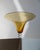 Vintage Italian Orange Bubble Murano Glass Footed Bowl with Ball Stem, 1980s For Sale - Image 9 of 13