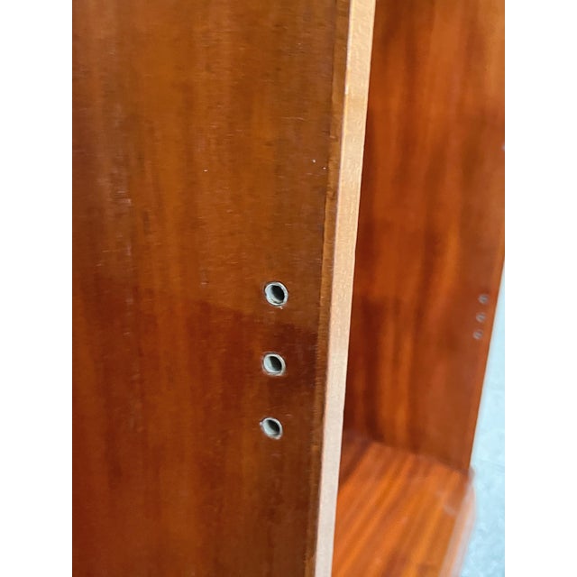 1960s Danish Modern Mahogany Bookcase For Sale - Image 16 of 18