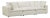 Alabaster Cali Natural Performance Fabric Modular Sofa For Sale - Image 8 of 8
