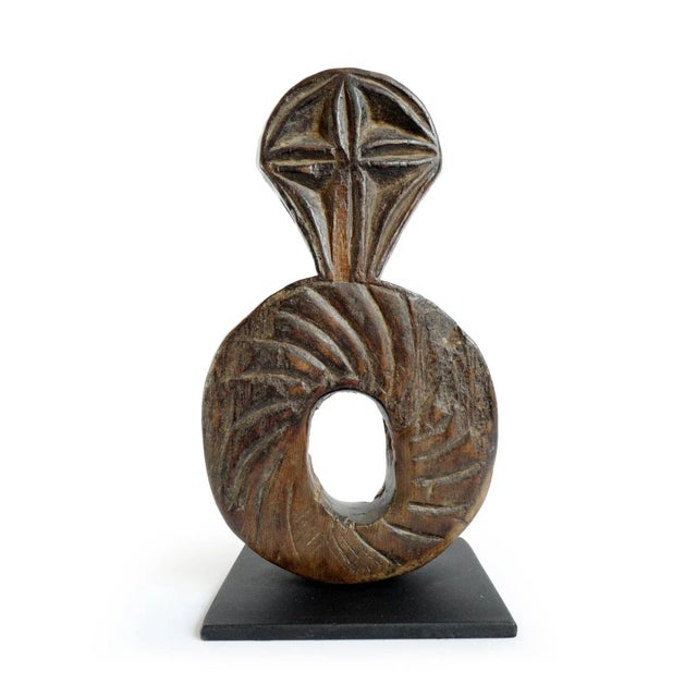 Boho Chic Antique Nepal Butter Churn For Sale - Image 3 of 4