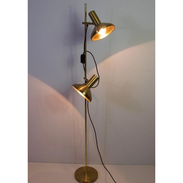 Adjustable Brass Floor Lamp, Germany, 1970s For Sale - Image 17 of 18