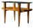 Art Deco Coffee Table with Glass Top, 1940s For Sale