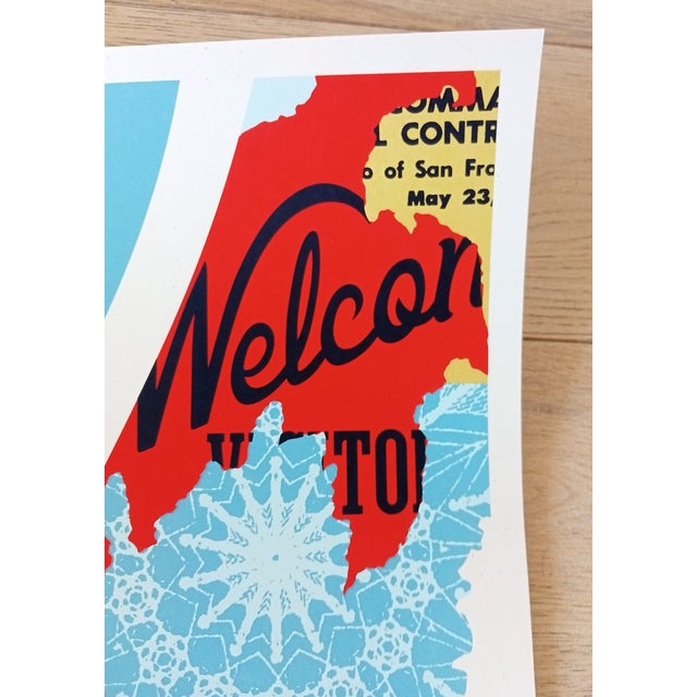 Shepard Fairey (Obey), Welcome Visitor, 2017, Screenprint For Sale - Image 14 of 15