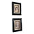 Pair of Vintage Framed Sea Shells For Sale