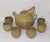 Vintage McMillin Chartreuse Studio Pottery Tea Set Hand Made Hand Thrown Pottery- 8 Pieces For Sale - Image 13 of 13