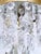 1960s Vintage Mid-Century Brass Chandelier With Diamond Cut Crystals For Sale - Image 5 of 9