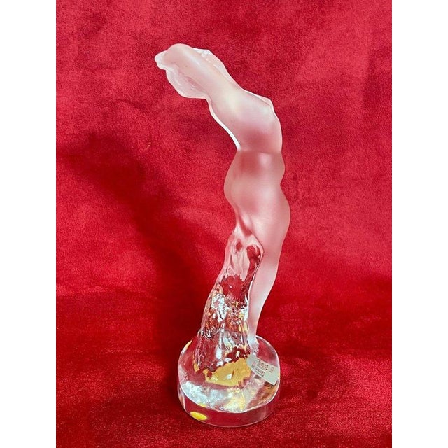 1940s Naked Woman in Crystal from R. Lalique For Sale - Image 5 of 13