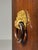 Brown Small Art Cabinet with Achitectural Marquetry, 1700s For Sale - Image 8 of 18