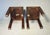 Brown Vintage Henredon Chinese Chippendale Style Mahogany Side Table Set- A Pair For Sale - Image 8 of 12