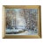 Early 20th Century American Impressionist Winter Wonderland Landscape Painting by George Young Kauffman For Sale