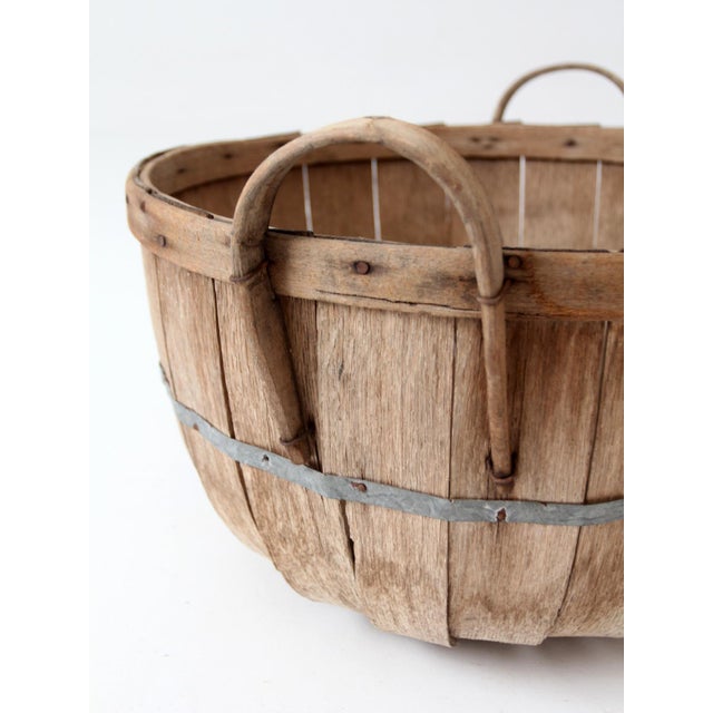 Antique Orchard Basket For Sale - Image 15 of 16