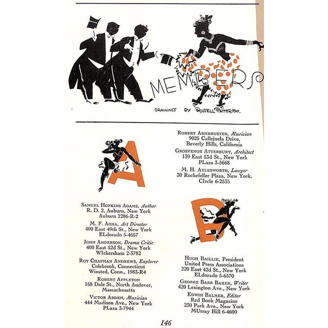 White "Thirty-Eight Anniversary of the Dutch Treat Club" 1943 Irwin, Will For Sale - Image 8 of 12