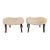 Pair of Italian Gio Ponti Stools For Sale