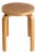 Wooden Stool by Alvar Aalto for Artek, 1960 For Sale