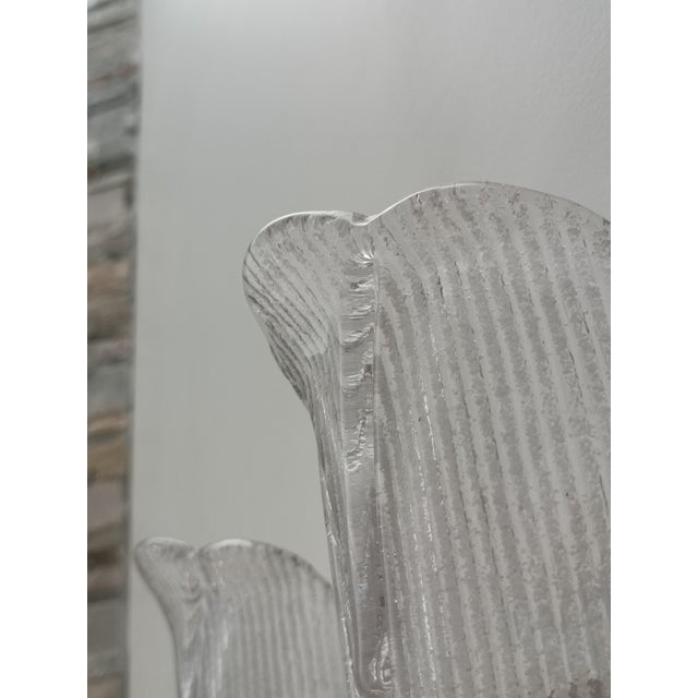 Metal Wall Sconces attributed to Carl Fagerlund for Orrefors, 1970s, Set of 2 For Sale - Image 7 of 15