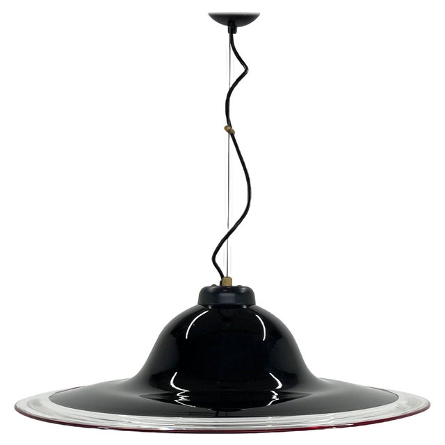 Italian Murano Glass Pendant, 1970s For Sale