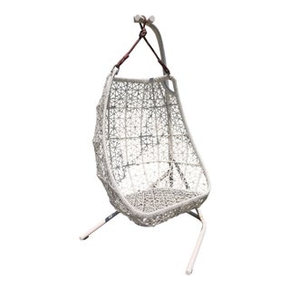 Modern Hanging Chair Outdoor/Indoor by Kettal Mai Swing Chair, Attributed For Sale