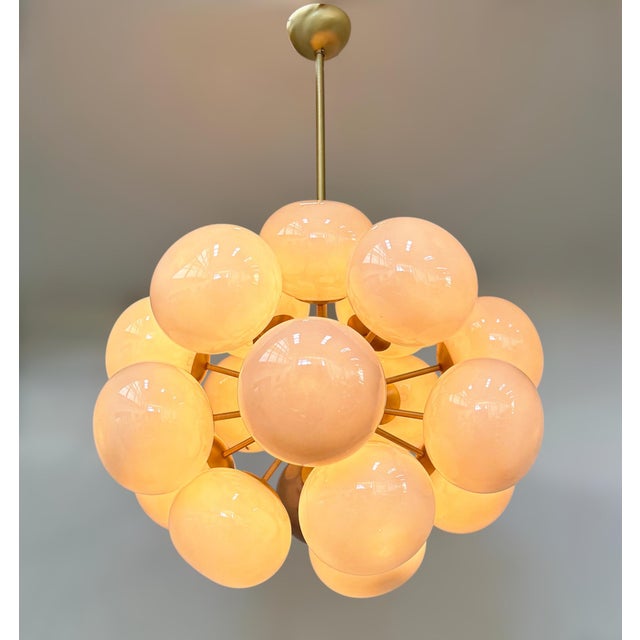 21st Century Ovale Pebble Sputnik Chandelier by Fabio LTD For Sale - Image 6 of 8