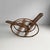 Italian Art Nouveau Rocking Chair by Società Anonima Antonio Volpe, 1920s For Sale - Image 3 of 18