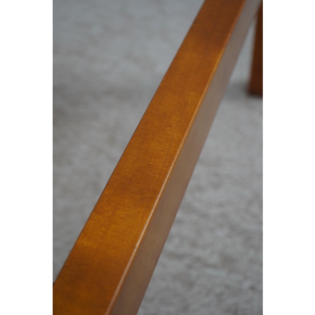 Eldred Wheeler Queen Size Tiger Maple Bed For Sale - Image 14 of 16