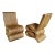 Frank Gehry Design Pencil Reed Rattan Wiggle Chair - a Pair For Sale
