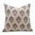 Fabdivine Handmade Block Printed Cushion Cover 20x20 Inch Duck Canvas-Traffic Light For Sale