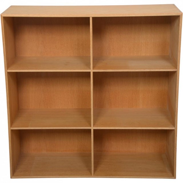 Bookcase in Oak by Mogens Koch, 1980s For Sale - Image 12 of 12