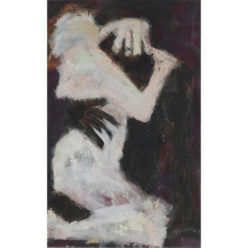 Lise Malinovsky, Mer, 1987, Oil on Canvas For Sale - Image 4 of 4