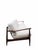 Ib Kofod-Larsen Danish Modern Sofa Newly Reupholstered in Ivory Sheep’s Wool Shearling by Ib Kofod-Larsen For Sale - Image 4 of 12