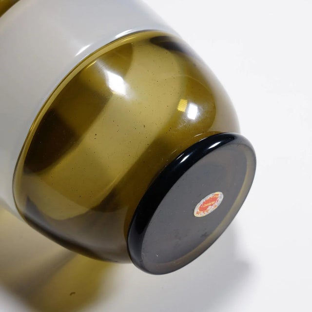 Glass Vintage Incalmo Vase by Vetreria Archimede Seguso 1972 For Sale - Image 7 of 10