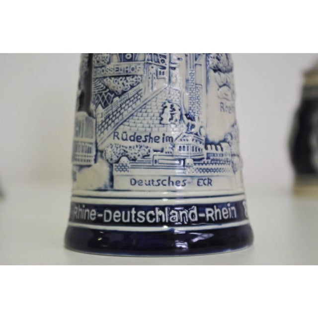 Ceramic Porcelain Mugs, West Germany, 1980s, Set of 4 For Sale - Image 7 of 18