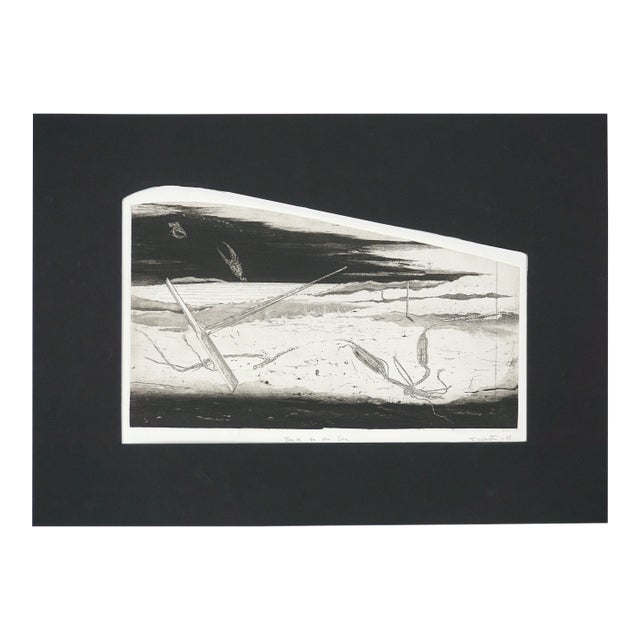 "Back to the Sea" - Intaglio Print by Tomoya Uchida For Sale