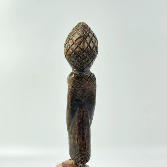 Black Early 20th Century Kuba Kongo Knife in Sheath For Sale - Image 8 of 12