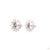 5.78 Carat Rose Cut Diamond Gold Earrings, Pair For Sale - Image 4 of 9