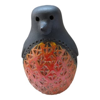 1960s West German Carstens Tönnieshof Ceramic Penguin Lantern For Sale