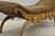 Vintage Italian Hollywood Regency Style Leopard Print Upholstered Window Bench For Sale - Image 10 of 11
