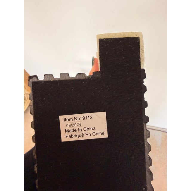 Arteriors Home Arteriors Ivory Rice Stone and Black Bookend (Small) For Sale - Image 4 of 5