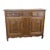 French Early 19th Century Louis XV Style Rustic Oak Buffet For Sale