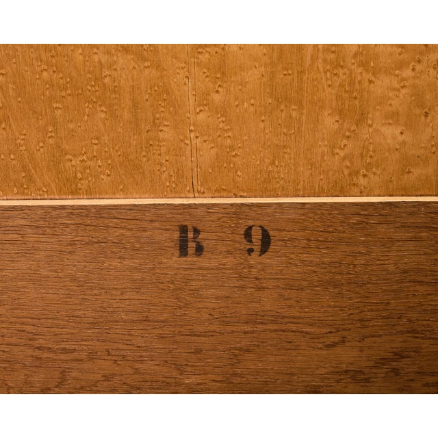 19th Century English Aesthetic Movement Faux Bamboo Maple Bed For Sale - Image 11 of 18