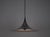 Vintage Semi Pendant Lamp by Bonderup and Thorup for Fog & Mørup, 1968 For Sale - Image 3 of 14
