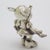 Vintage Italian Handmade Genuine Silver Minnie With Umbrella Character Figurine Sculpture, Made in Arezzo (Ar, Tuscany) For Sale - Image 4 of 10