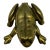 Rare Antique Solid Brass Frog For Sale