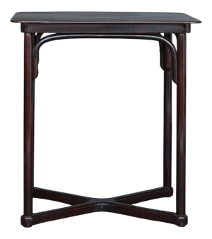 Small Art Nouveau Side Table in Beech from Jacob & Josef Kohn, 1890s