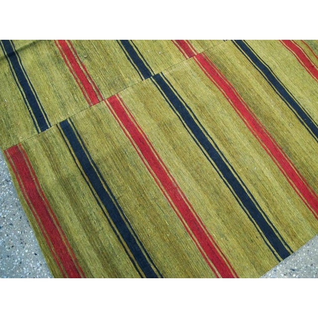 Galerie Shabab Collection Mid-20th Century Turkish Flatweave Kilim Accent Rug For Sale In New York - Image 6 of 7