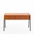 Mid-Century Modern Vintage Teak and Lacquered Iron Console Table, 1960s For Sale - Image 3 of 13