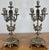 Vintage French Mantel Clock Garniture with Candelabras, Set of 3 For Sale - Image 3 of 18