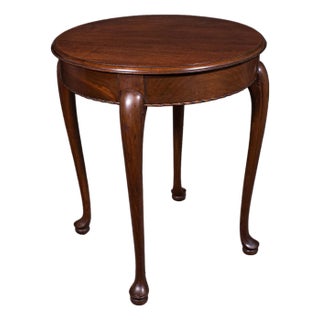 Antique Side Table, English, Occasional, Lamp, Wine, Waring & Gillow, Edwardian For Sale