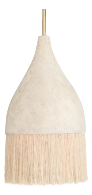 Arteriors Home Marley Brown Paper Pendant Lighting