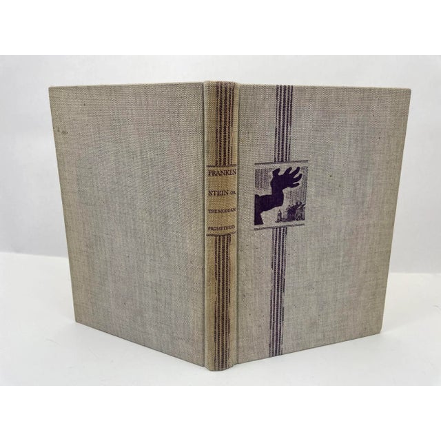 Folk Art Frankenstein or the Modern Prometheus Hardcover Book 1950 Edition For Sale - Image 3 of 6